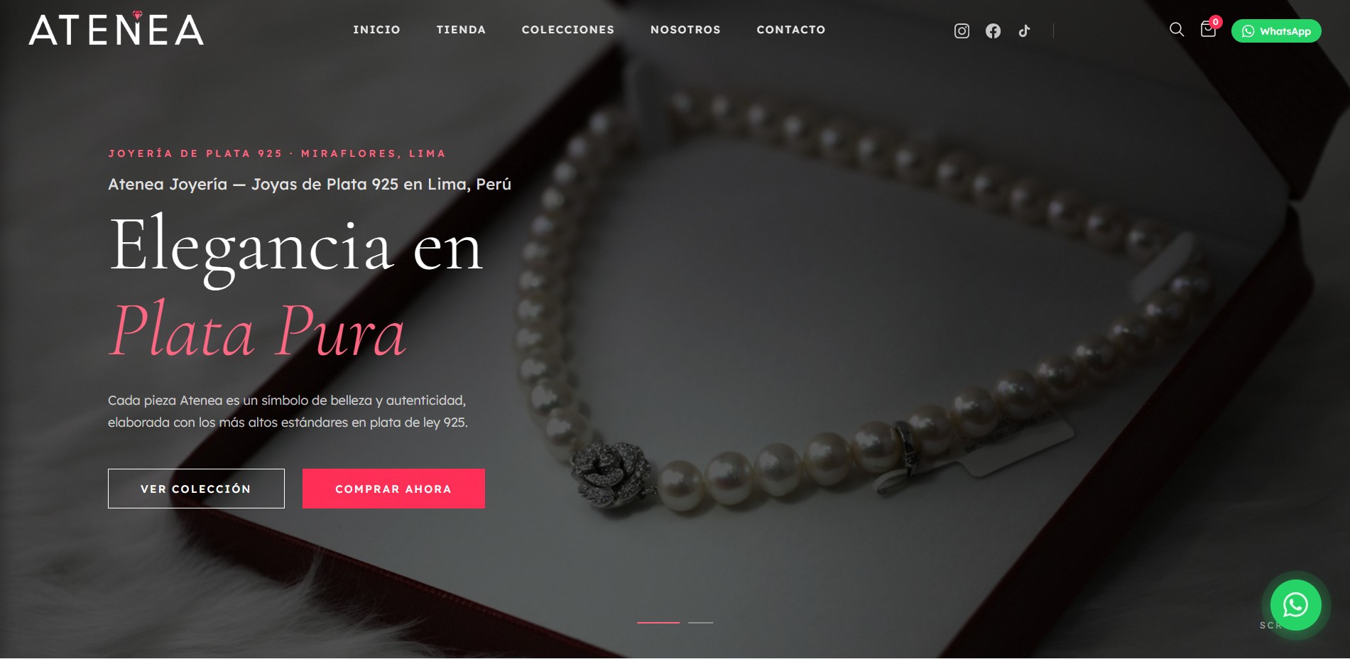 Atenea Joyería Perú – Joyas de Plata 925